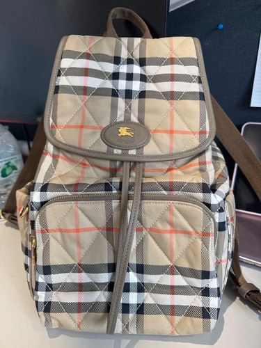 Burberry nova check backpack - nova,