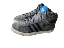 adidas Originals Pro Conference Hi Top Trainers -grey 2014  - Size 9 
