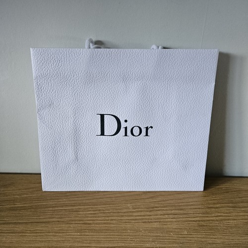 Dior gift bag white paper - gift,