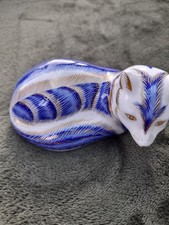 ROYAL CROWN DERBY  ARCTIC FOX