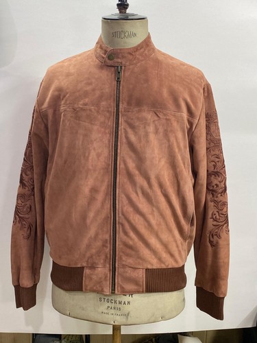 Men handmade suede - suede, leather