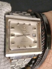 Solvil  et Titus Geneve Automatic Date watch Swiss 25 Jewels Serviced Working 