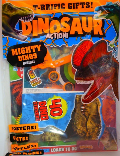 Dinosaur action magazine - dinosaur,