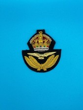 CIIIR Royal Air Force RAF Officer Cap Badge - King Charles Crown