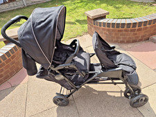 Graco Stadium Duo Pushchair Tantum Pram Black rrp £159.99