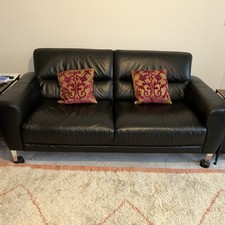 Three Piece Leather Reclining suite