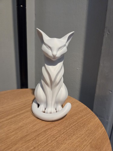 Elegant cat figurine - cat,