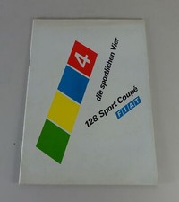 Brochure Fiat 128 Sport Coupe