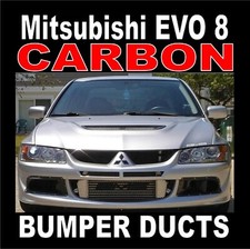 Carbon Front Bumper Air Ducts