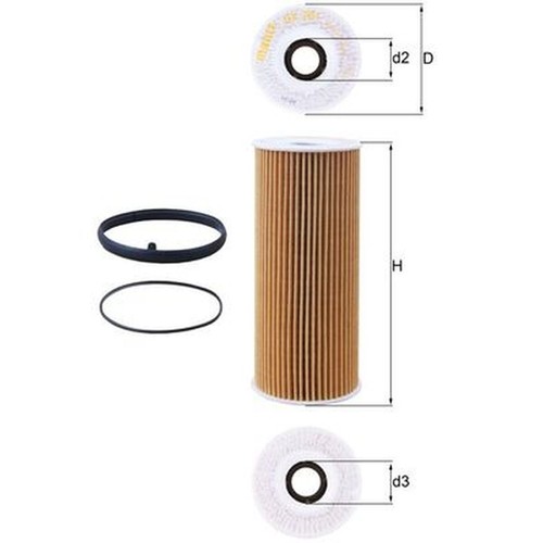 Oil filter for touareg 0 - for, vw