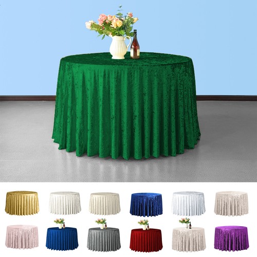 Large round velvet - round,