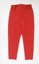 Diane Gilman Womens Red Cotton Jegging Jeans Size L L30 in Regular