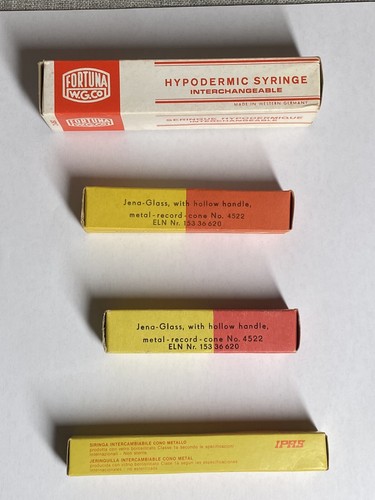 Vantage glass syringe - glass,