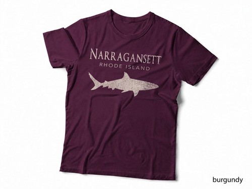 Retro narragansett shark - narragansett, ri