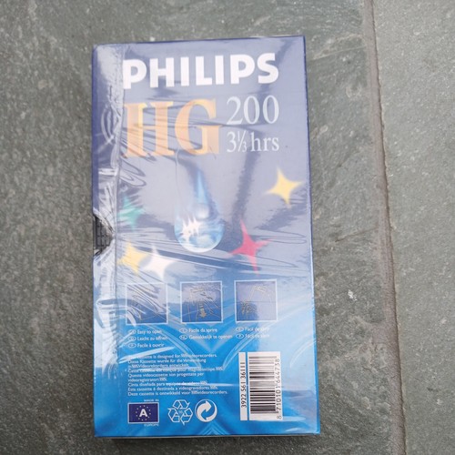 Philips 200 vhs video tapes - 200,