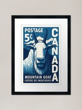 Canada Mountain Goat Stamp