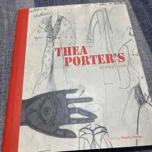Thea porter scrapbook - scrapbook, art