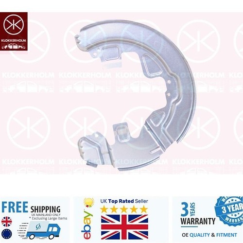 Brake disc dust shield - disc,