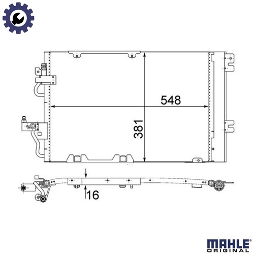 Condenser air conditioning - condenser, ac