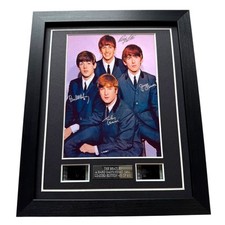 THE BEATLES Signed HARD DAYS NIGHT FILM CELLS VINTAGE MEMORABILIA INCLUDES COA