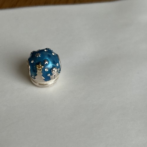 Pandora christmas snow globe - christmas,