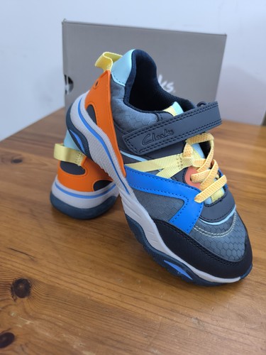 Clarks boy trainers feather - clarks,