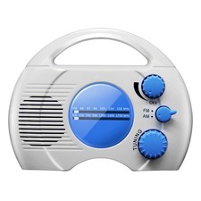 Shower Radio, SY-910 Mini Portable AM FM Hanging Wireless Shower Radio, Water...