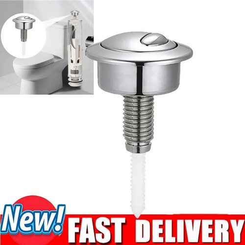 Toilet push button - push, dual