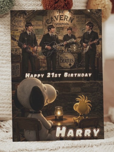Snoopy the beatles - &,