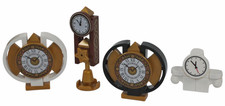Lego Set of 4 Clocks NEW!!!