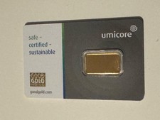 Umicore Gold Bullion 2.5g Pure