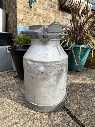 Vintage 25ltr aluminium milk - 25ltr,