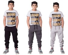 Boys Fleece Trousers Ankle