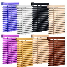 PVC Blind Wood Wooden Grain