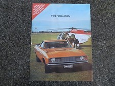 FORD XC FALCON UTE  BROCHURE.