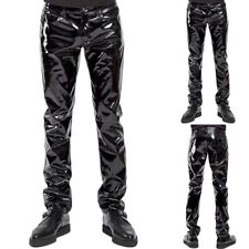 1 Pair Men Faux Leather PVC
