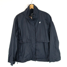 K-way Womens Lightweight Windbreaker cagoule Jacket SZ L (T5857)