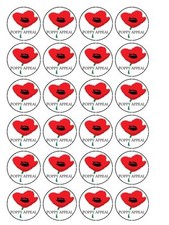 30 x Poppy Appeal (2) 1.5"