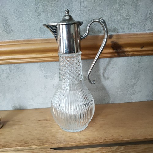 Vintage glass claret - glass,