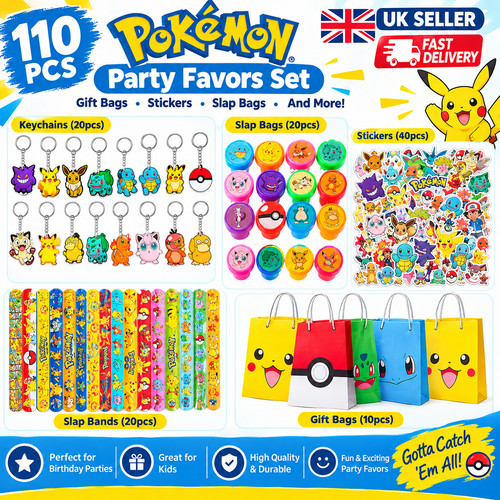 110pcs pokemon party favors - pokemon,