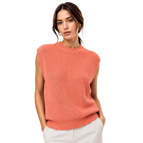 Womens sleeveless jumper - womens,
