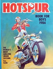 Hotspur book for boys 1984 - hotspur,