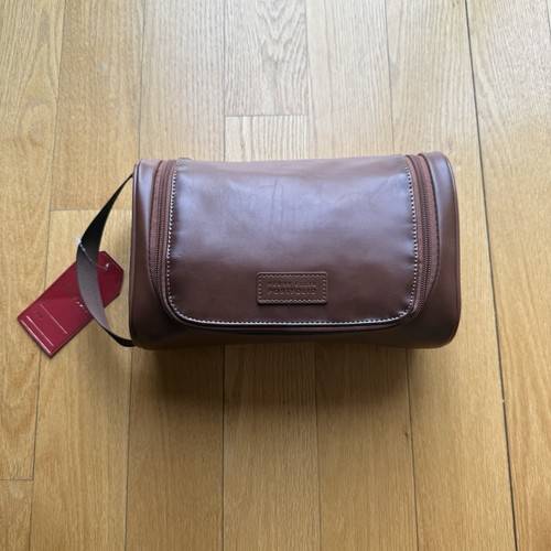 Nwt perry ellis brown leather - nwt,