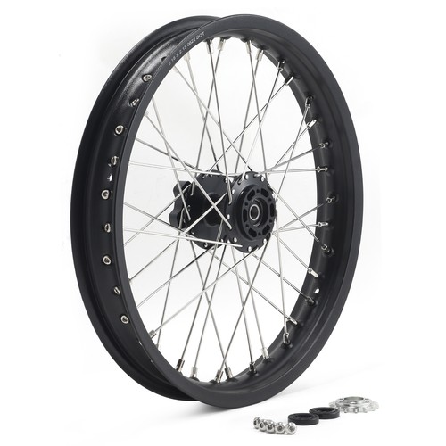 Black rear wheel - 18"x2,15", rim