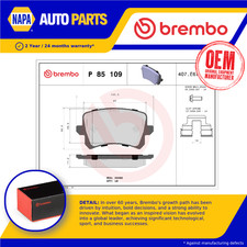 Brake Pads Set fits VW GOLF