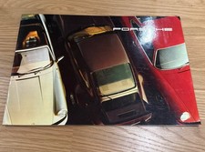 Porsche 911 Original Uk Sales Brochure From 1976
