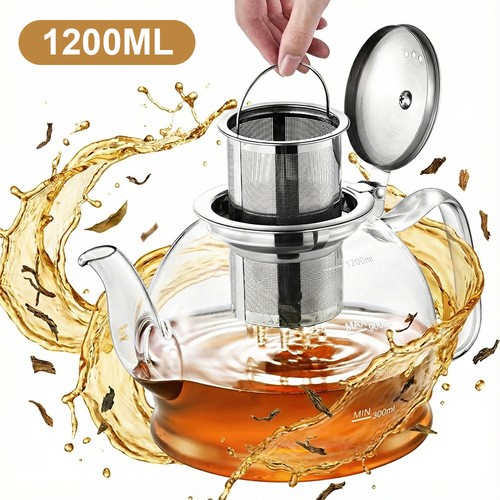 Glass tea pot - tea, with