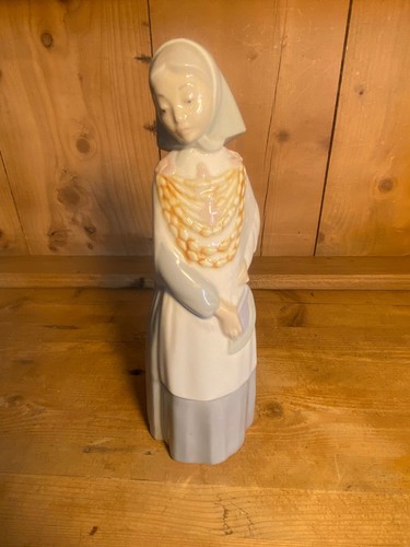 Porcelain figurine nao - porcelain,