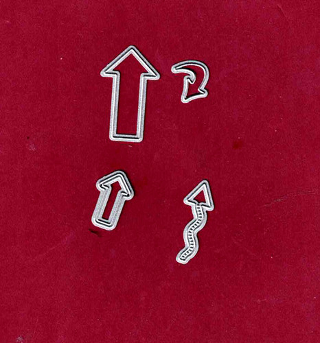 Cut dies pcs arrows - pcs,