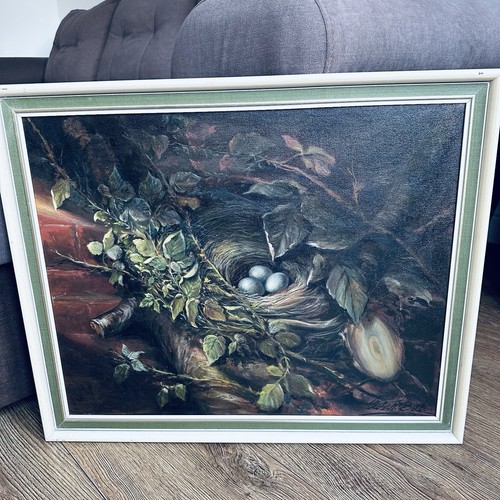 Original signed oil - on, board
